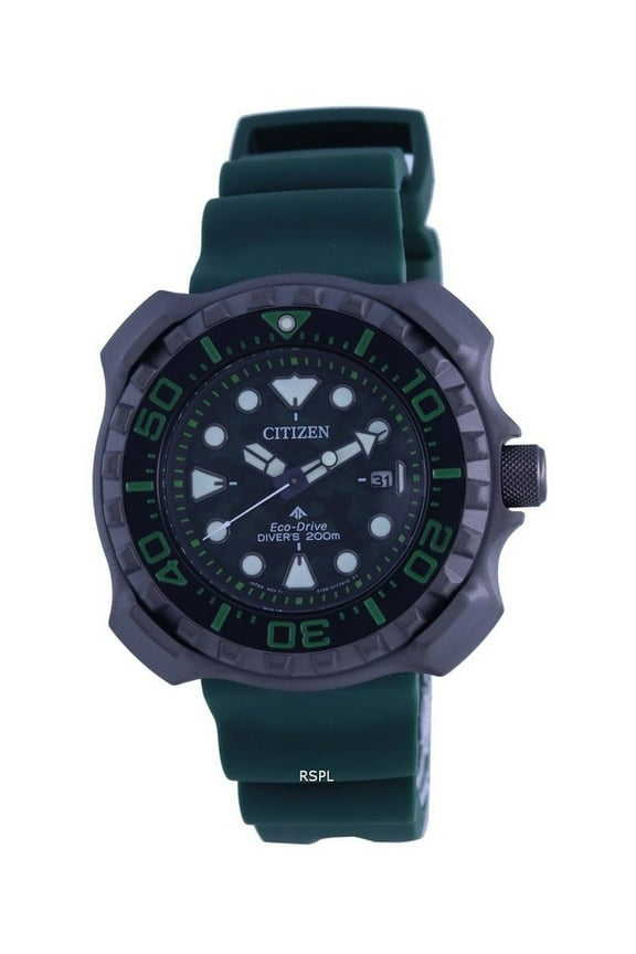 Promaster Polyurethane Strap Eco-Drive BN0228-06W 200M Men's Watch