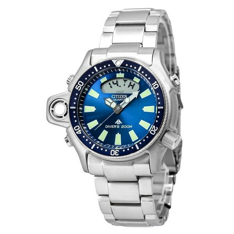 Men s Citizen Promater Aqualand Diver s Depth Sensor Watch JP2000 67L