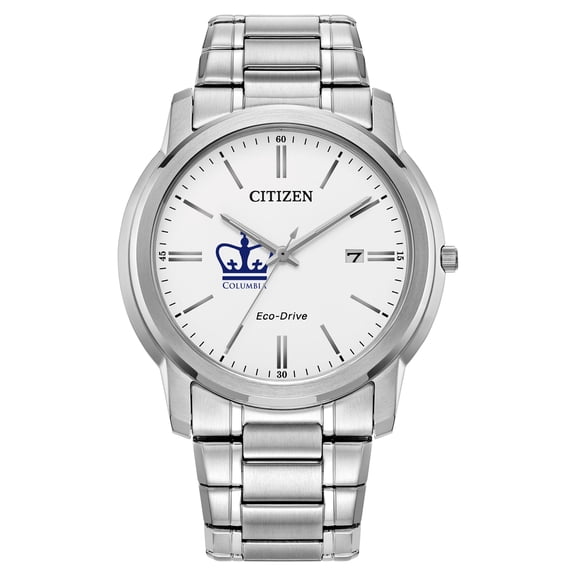 Men's Citizen Watch  Silver Columbia University Classic Eco-Drive Steel Watch