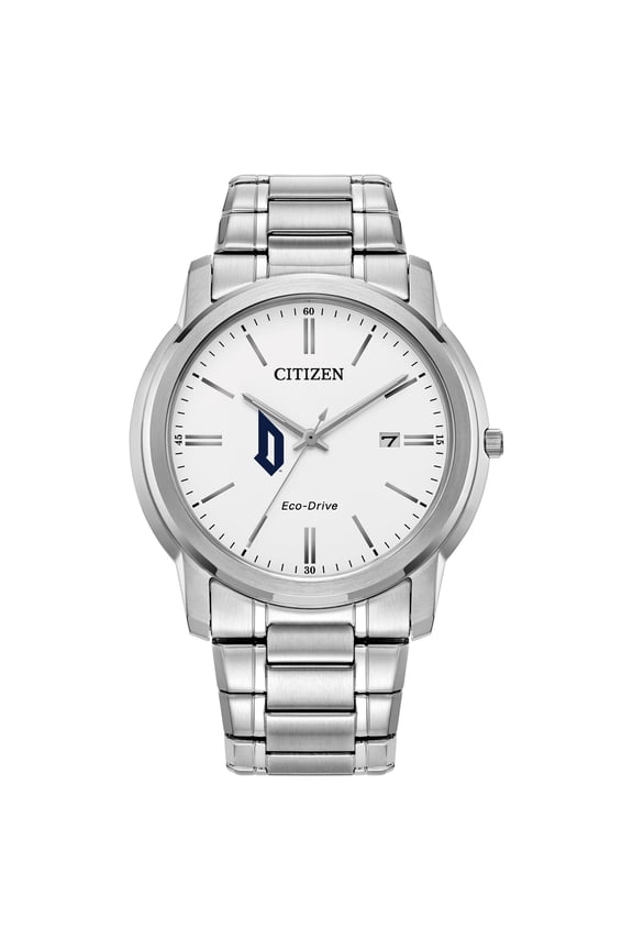 Men's Citizen Watch Silver Duquesne Dukes Classic Eco-Drive Steel Watch