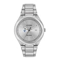 thumbnail image 1 of Men's Citizen Watch Silver Fort Valley State Wildcats Citizen Eco-Drive Stainless Steel Watch, 1 of 1