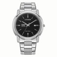 thumbnail image 1 of Men's Citizen Watch Silver Sonoma State Seawolves Eco-Drive Black Dial Stainless Steel Watch, 1 of 1