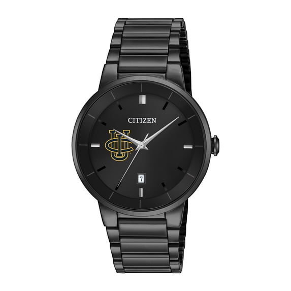 Men's Citizen Watch UC Irvine Anteaters Black Dial Stainless Steel Watch