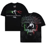 Mens Civil Regime Black Eddie Guerrero Lucha Rose Everyday Boxy T-Shirt
