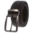 thumbnail image 1 of Men's Clamp on Feather Edged Italian Leather Dress Belt, 1 of 2