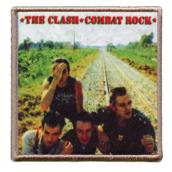 Men's Clash Combat Rock Woven Patch