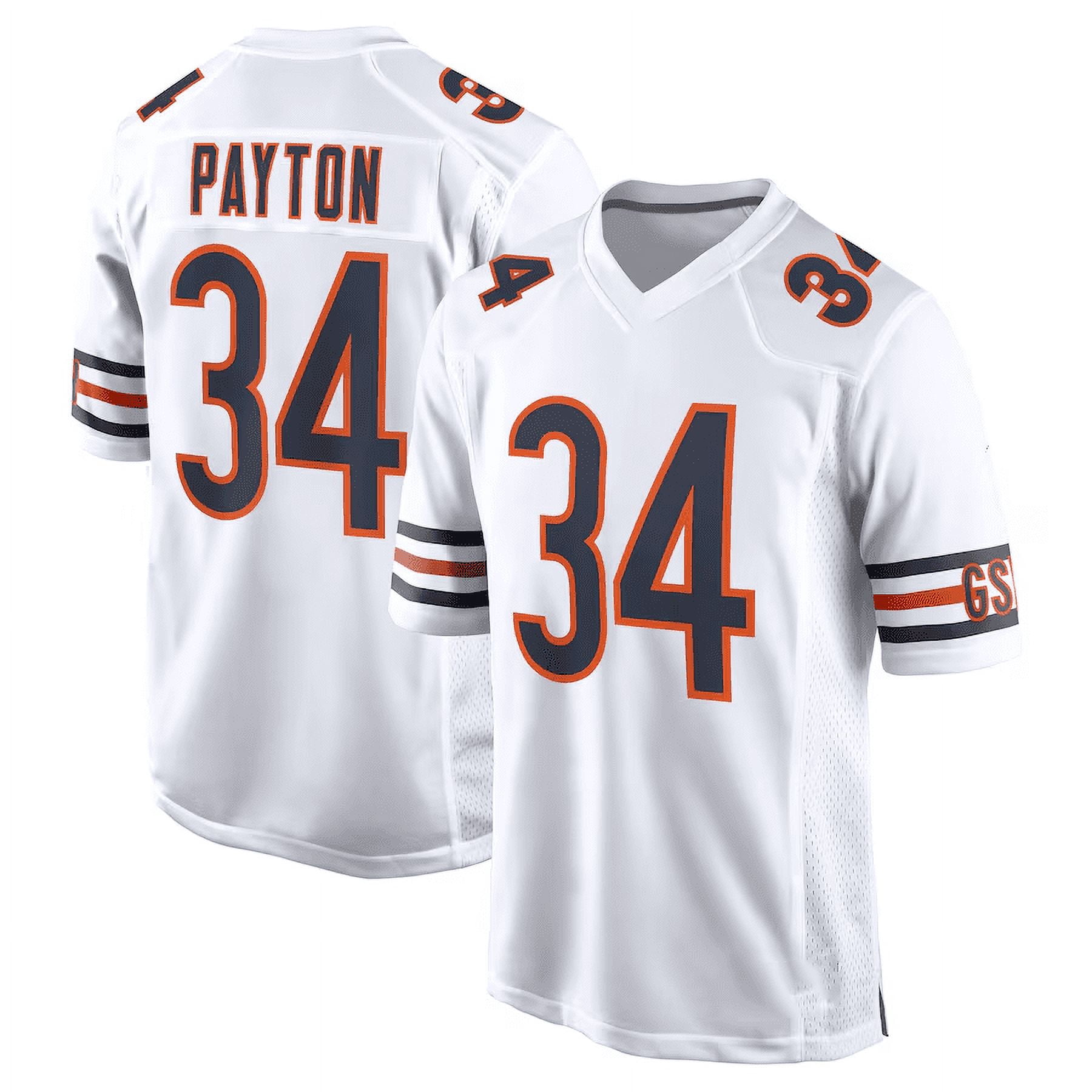 500 LEVEL Walter Payton 3/4 Sleeve Raglan T-Shirt - Vintage Football Shirt, Unisex Baseball Tee