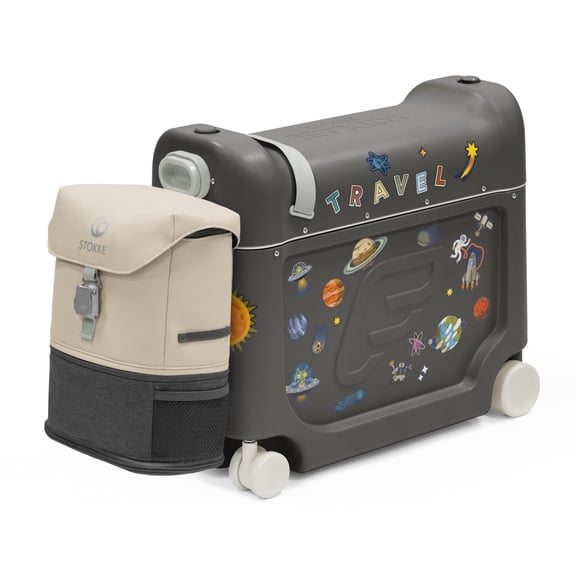 Stokke JetKids Travel Bundle, Midnight Grey