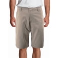 thumbnail image 1 of Men's Classic Cotton Regular Fit Embroidered Casual Fashion Chino Shorts (Black, 38), 1 of 3