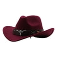thumbnail image 1 of Men's Classic Cowboy Hat, Cattleman Style Winter Outdoor Sun Hat for Ranch, Rodeo, and Casual Wear, Durable and Timeless Design for Country Fashion and Sun Protection Hot Pink, 1 of 2