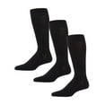thumbnail image 1 of MeMoi Men's Classic Crew Socks 3-Pack - Mens - Male, 13-15, Black, 1 of 7