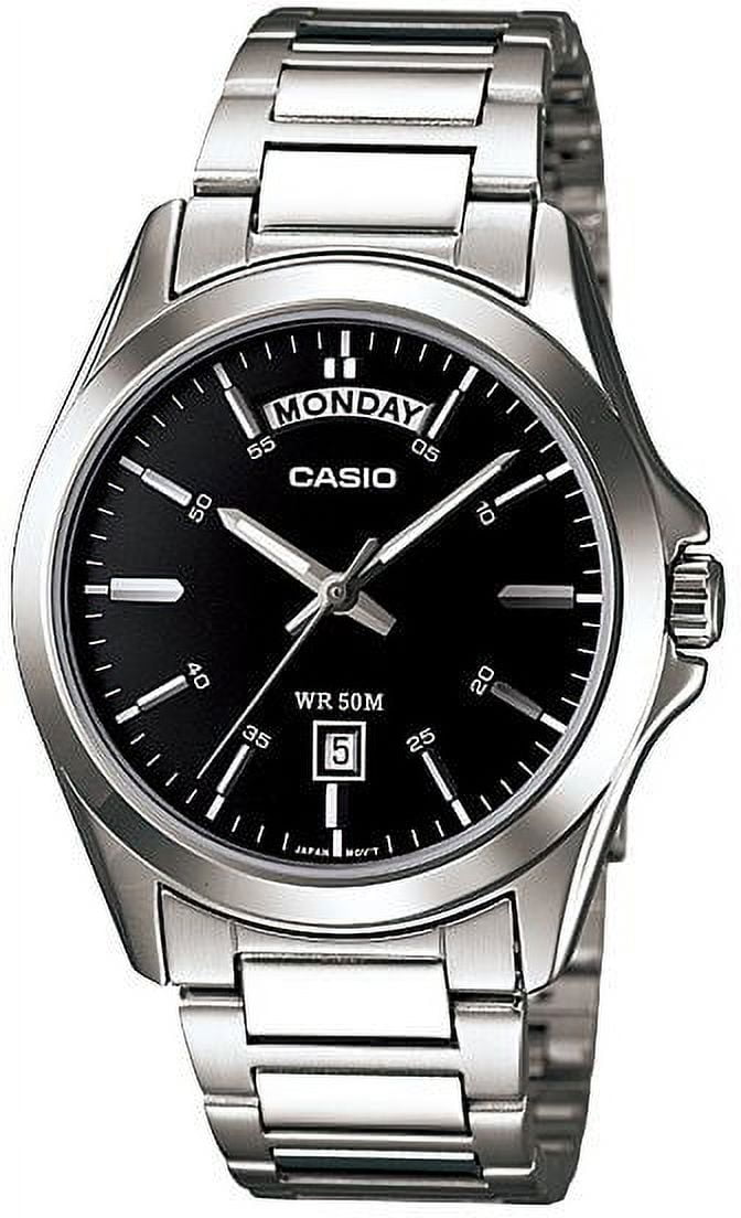 Casio Classic Silver Watch MTP1370D-1A1 - Reloj de Acero Casio Classic Silver Watch MTP1370D-1A1 - Reloj de Acero