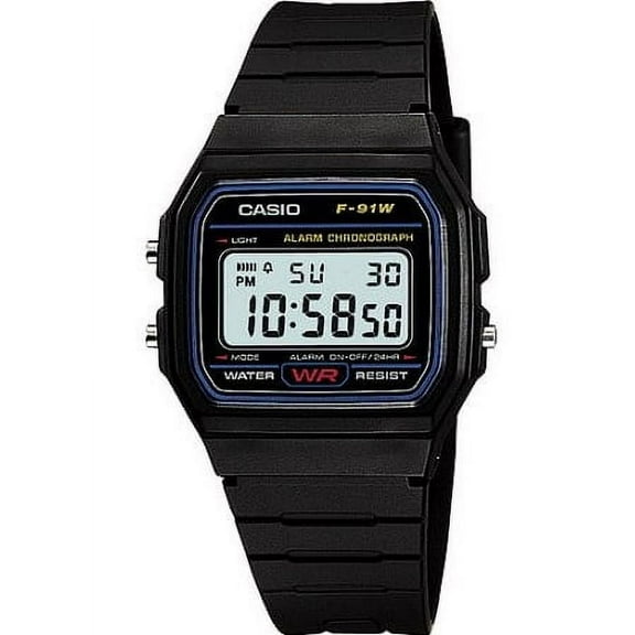 Men's Classic Digital Watch, Black