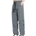 thumbnail image 1 of Men's Classic-FIT Casual Daily Outdoor Beach Lightweight Breathable Pants Sweatpants for Men Dark Gray 3XL, 1 of 6