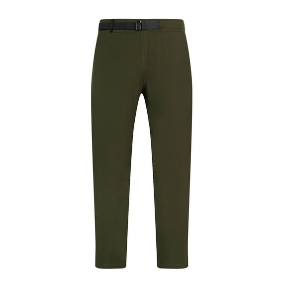 Men's Classic-FIT Casual Fashion Sports Drying Slim Solid Pocket Pants Trousers Regular Straight Pant Army Green M