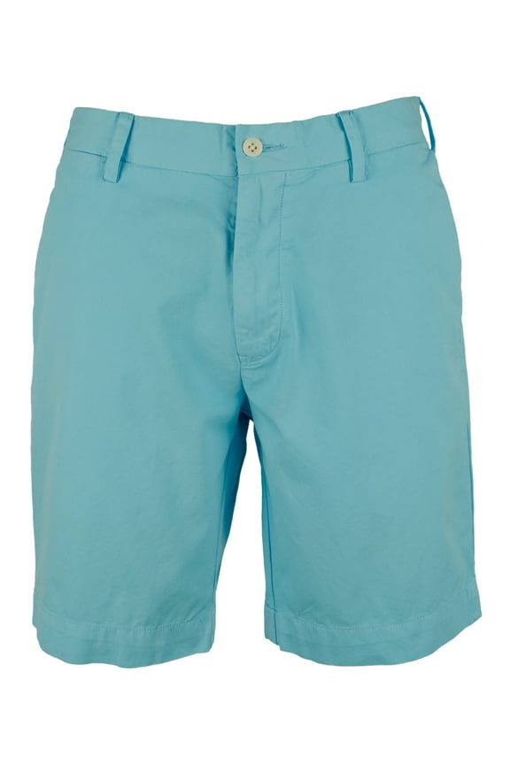 Men's Classic Fit 9" Cotton Chino Shorts-HB-28W