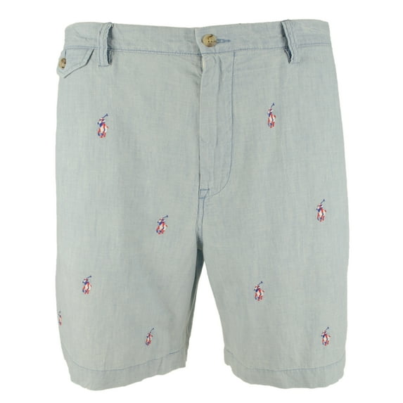 Men's Classic Fit 9-Inch Inseam Shorts Multi 38