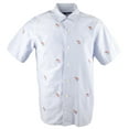 thumbnail image 1 of Men's Classic Fit Flag Oxford Camp Shirt Mlt XXL, 1 of 4