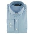 thumbnail image 1 of Men's Classic Fit Herringbone Dress Shirt-BluW-15-34/35, 1 of 3
