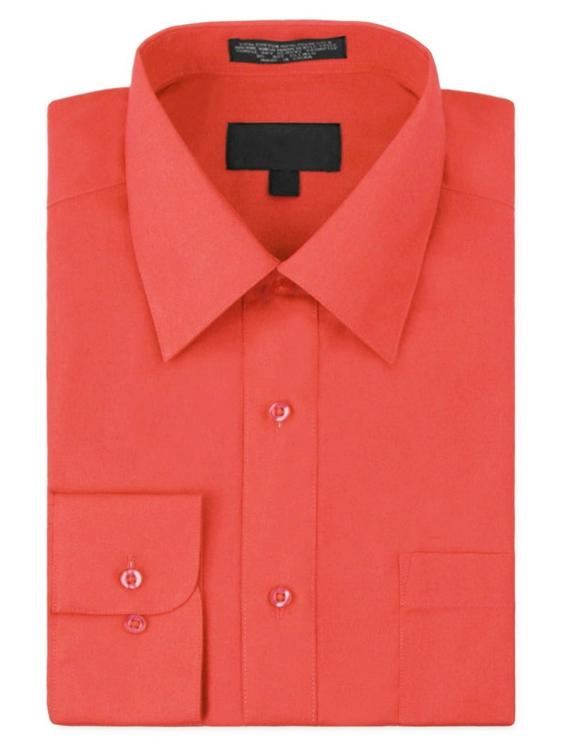 Men's Classic Fit Long Sleeve Wrinkle Resistant Button Down