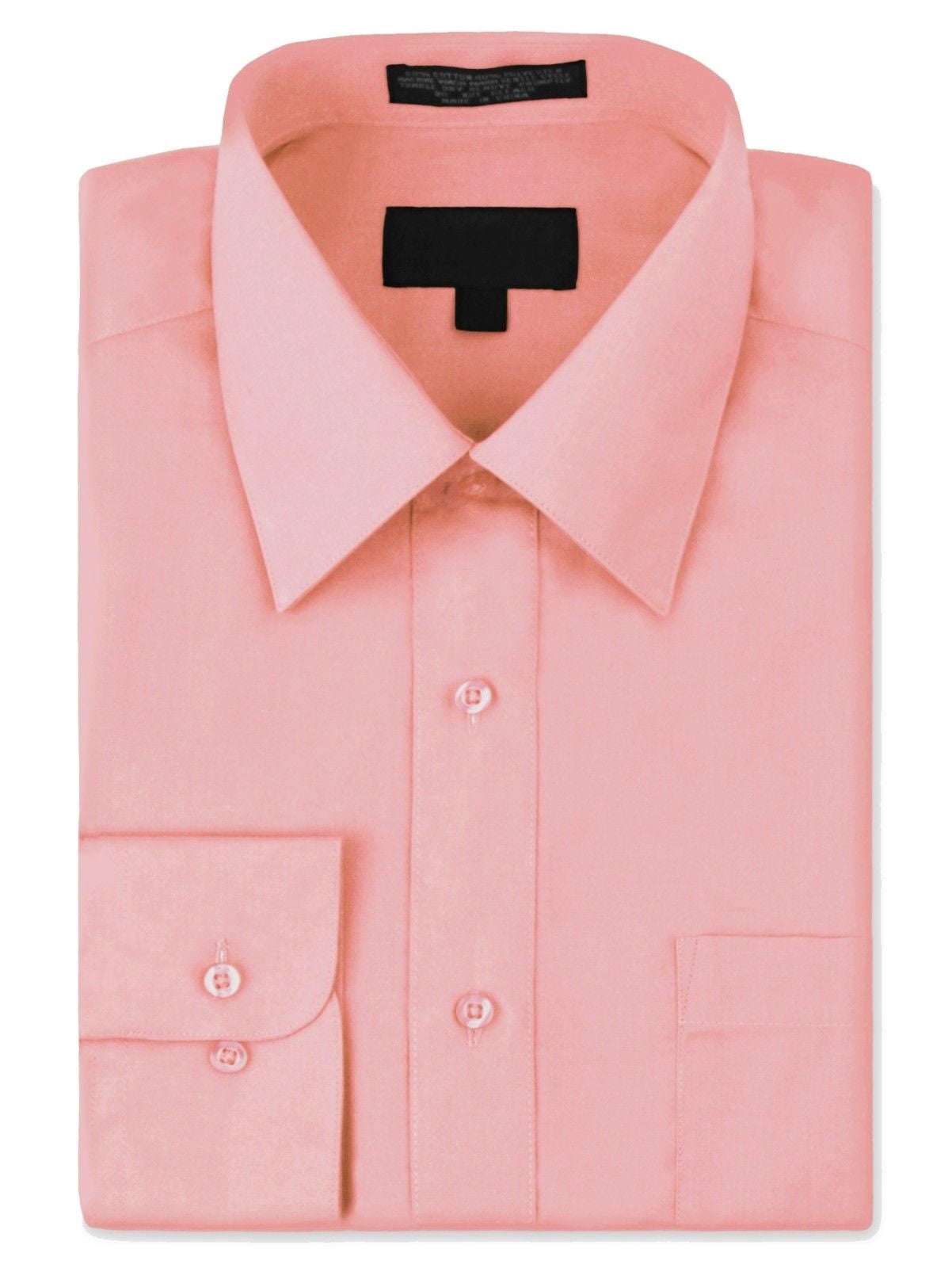 chieko＋cottonsilk dress shirt 38 Men-s-Classic-Fit-Long-Sleeve-