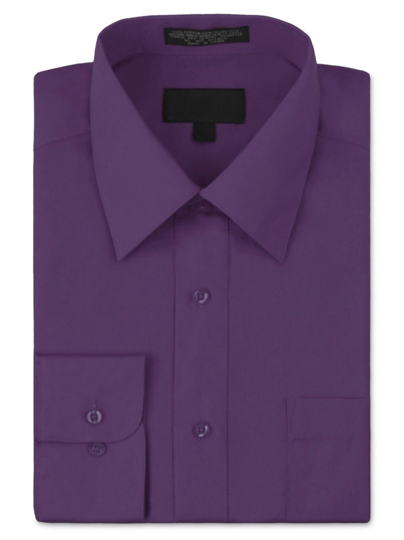 purple dress shirt goTIELESS Ultimate Dress Shirt (Lavender)