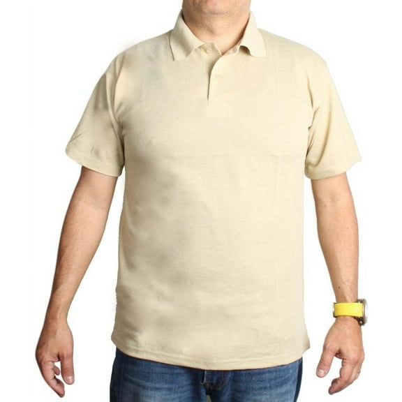 Men's Classic Fit Short Sleeve Polo Shirt Multiple Sizes