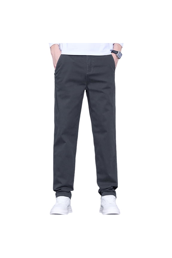 Men's Classic-Fit Stretch Casual Chino Pant