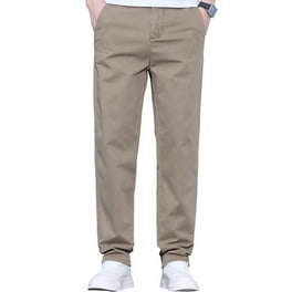 Savane Men's Flat Front Ultimate Performance Chino Pants
