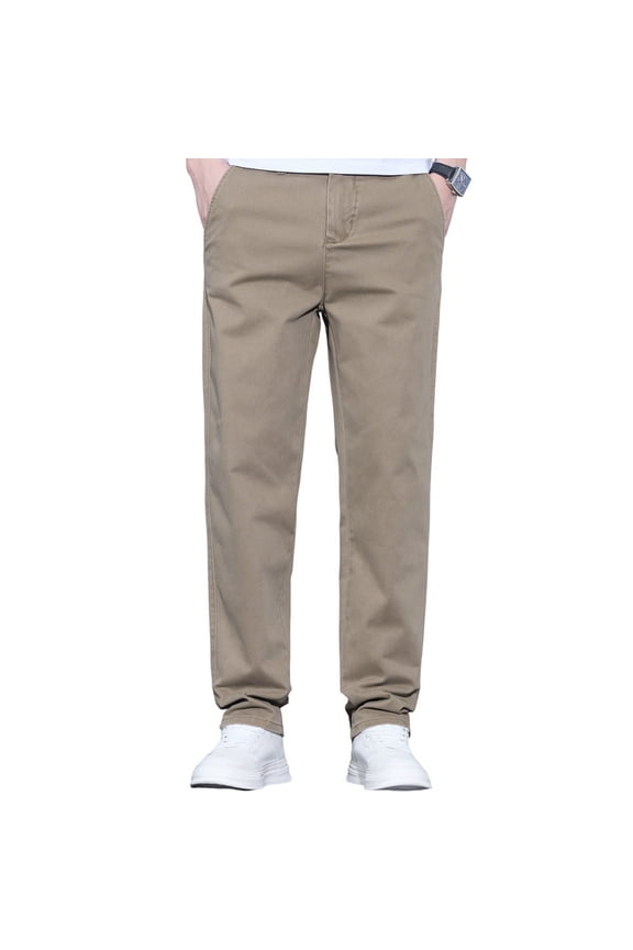 Men's Classic-Fit Stretch Casual Chino Pant
