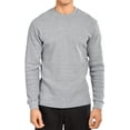 thumbnail image 1 of Men's Classic Fit Waffle-Knit Heavy Thermal Shirt Medium, Heather Grey, 1 of 2