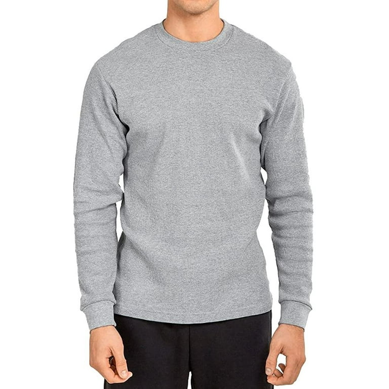 Men's Classic Fit Waffle-Knit Heavy Thermal Shirt XX-Large