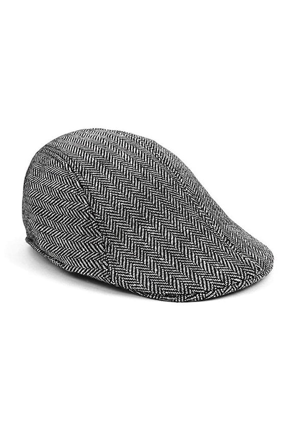 Mens Classic Herringbone Fall/ Winter Ivy Cap