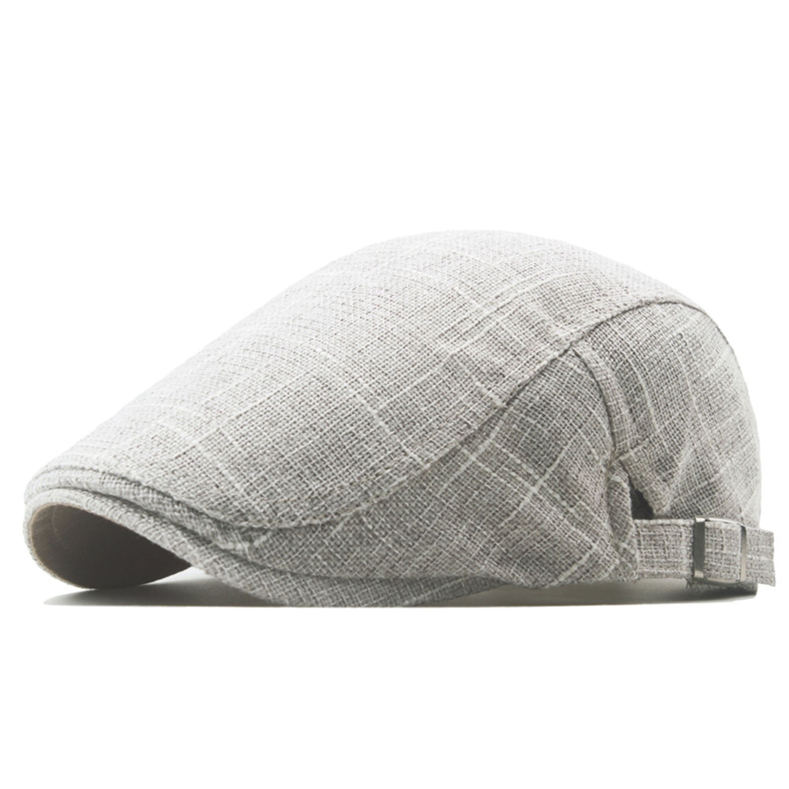 Men's Tan Black Herringbone Cabbie Cap Sz L To Xl main image 0