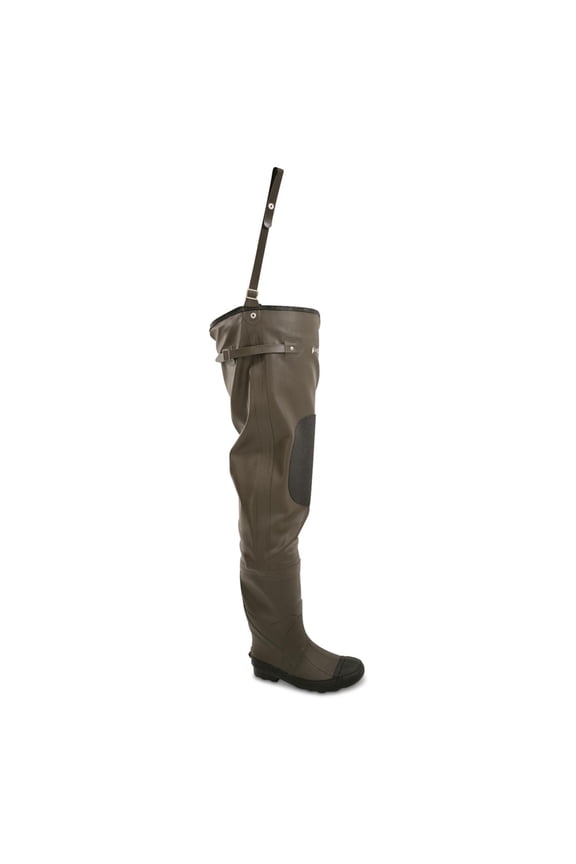 Men's Classic II Hip Boot Cleated, Brown, Size 14