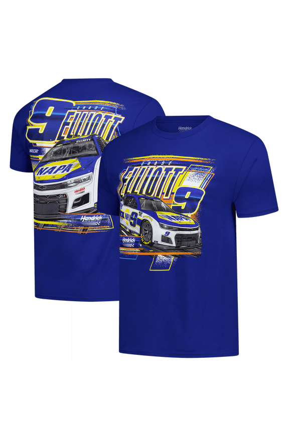 Men's Classic Ink Royal Chase Elliott Fast Royal 2-Spot T-Shirt