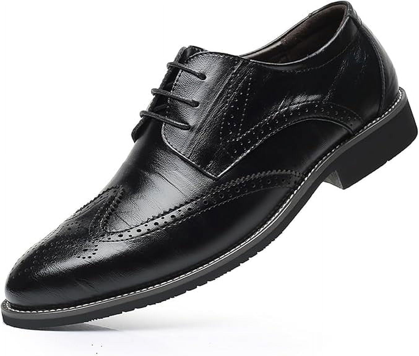 Men‘s Classic Geniune Leather Oxford Dress Shoes THOMAS Genuine Leather Oxford Style Men main image 4