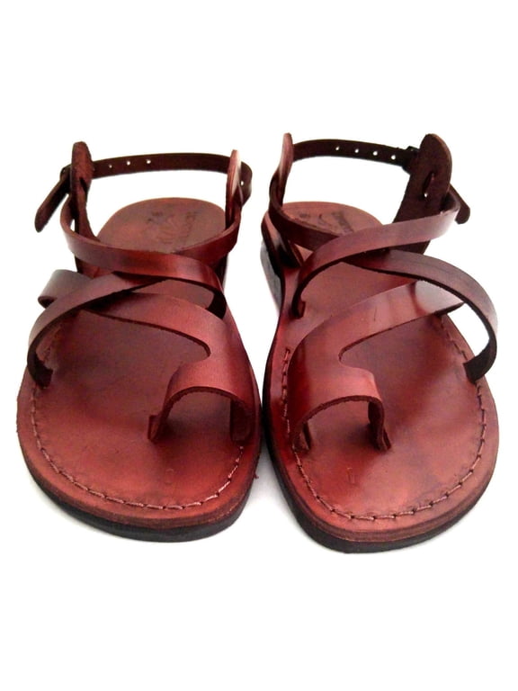 Men's Classic Leather Sandals Jesus (numeric_6) EU38
