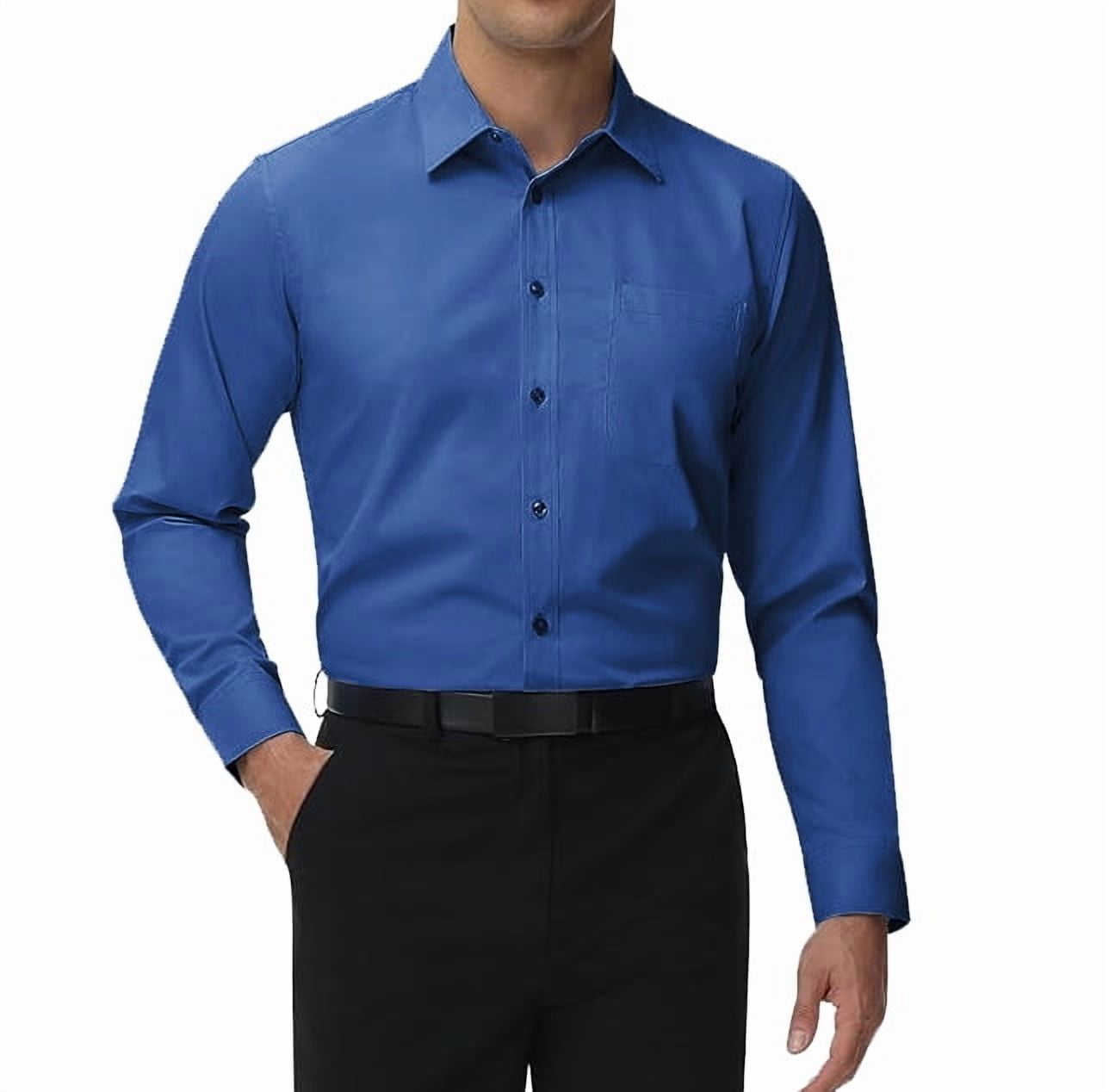 sapphire blue mens dress shirt Mens Next Sapphire Blue Regular Fit Short Sleeve 100% Cotton Smart Textured Trimmed Shirt XS