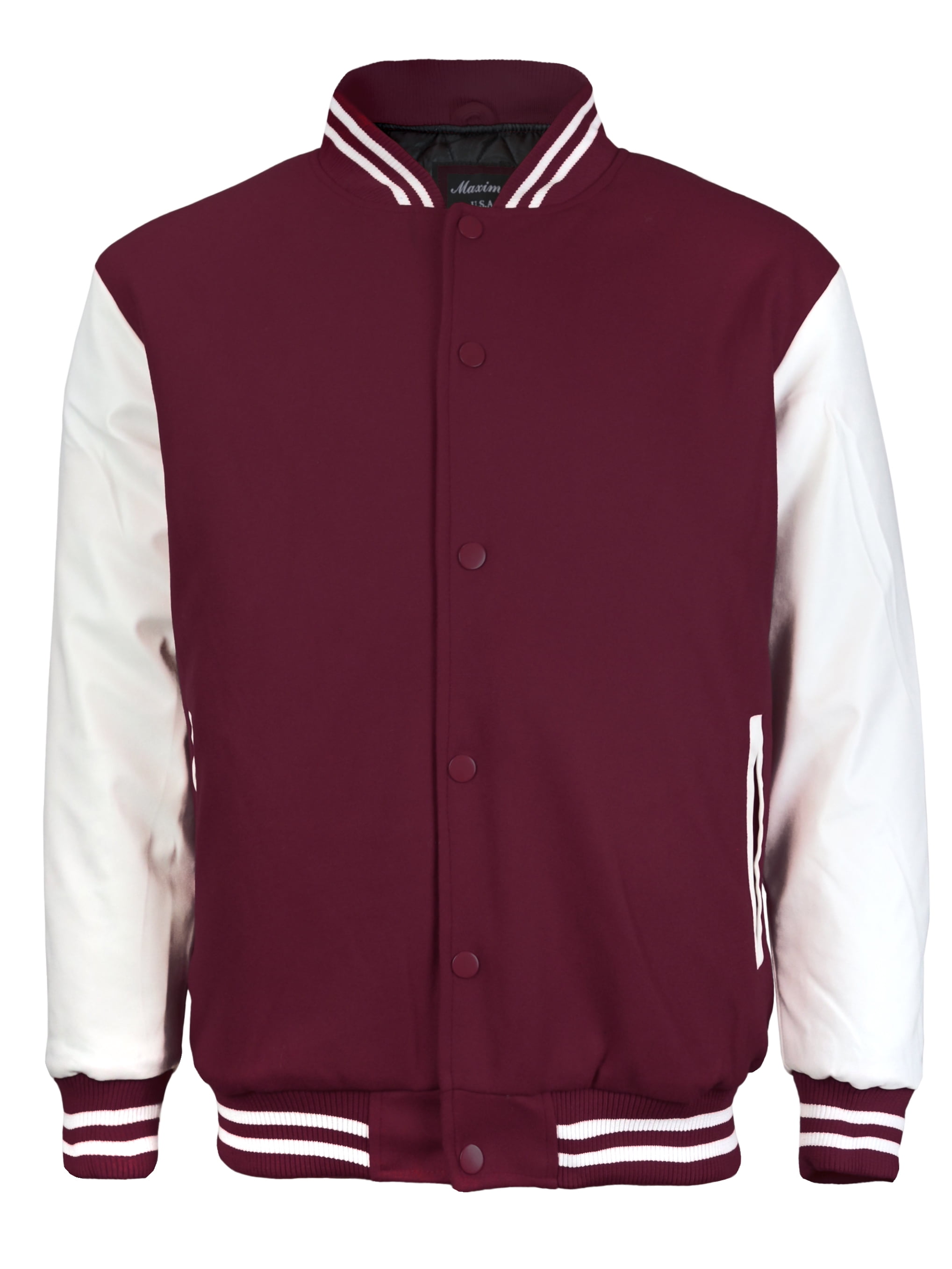 Giacca Classica Taglia Grande Giacca Varsity Uomo In Pile - Stile College Classico, Chiusura A Bottoni, Taglie Dalla S Alla 5XL Giacca Baseball Vintage - Foto 7
