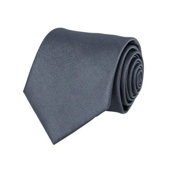 Men's Classic Solid Color Tie Mens Necktie for Business and Wedding