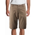 thumbnail image 1 of Men's Classic Stretch Cotton Blend Slim Fit Below The Knee Casual Chino Shorts (Khaki, 30), 1 of 3