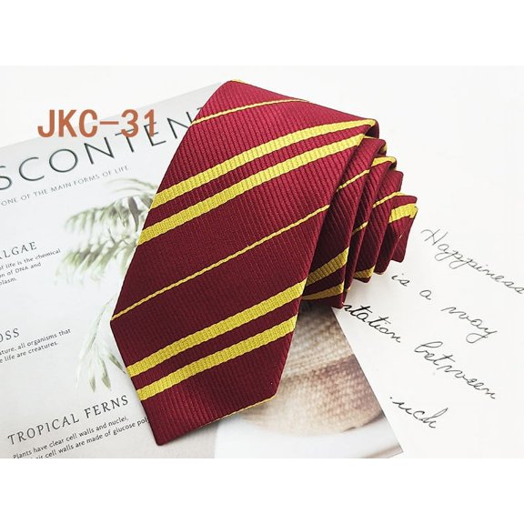 Men's Classic Stripe Jacquard Woven Silk Tie Formal Party Suit Necktie