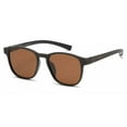 thumbnail image 1 of Men's Classic Vintage Retro Polarized Sunglasses - Faux Wood Brown Frame, 1 of 8