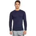 thumbnail image 1 of Men's Classic Waffle-Knit Heavy Thermal Top 2XL, Navy, 1 of 4