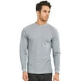 thumbnail image 1 of Men's Classic Waffle-Knit Heavy Thermal Top XL, Heather Gray, 1 of 4