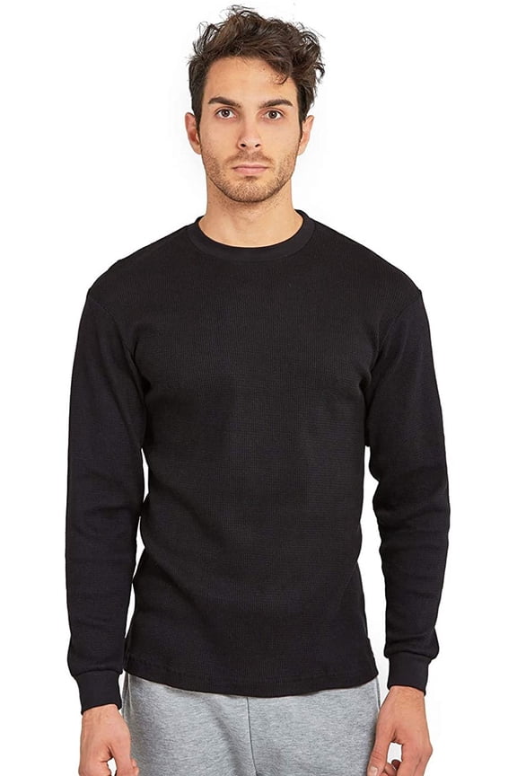 Men's Classic Waffle-Knit Heavy Thermal Top