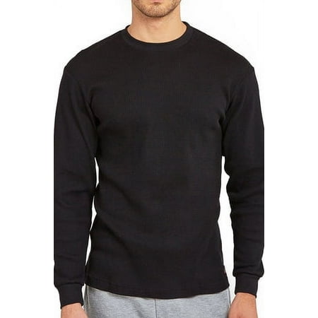 TheLovely Men's Classic Waffle Knit Heavyweight Cotton Long Sleeve Thermal T-Shirt Top