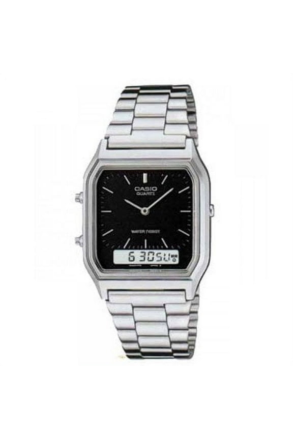 Men's Classic Watch Quartz Mineral Crystal AQ-230A-1D