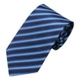 thumbnail image 1 of Men's Classic Woven Stripes Tie for Business Office Work and Formal Events, 3.15" Width, 1 of 3